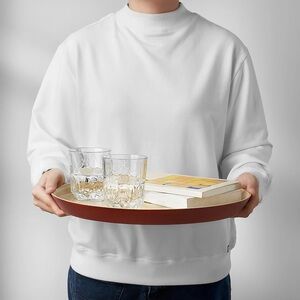 IKEA KRUSTISTEL Bamboo Serving Tray, 14 " BRAND NEW